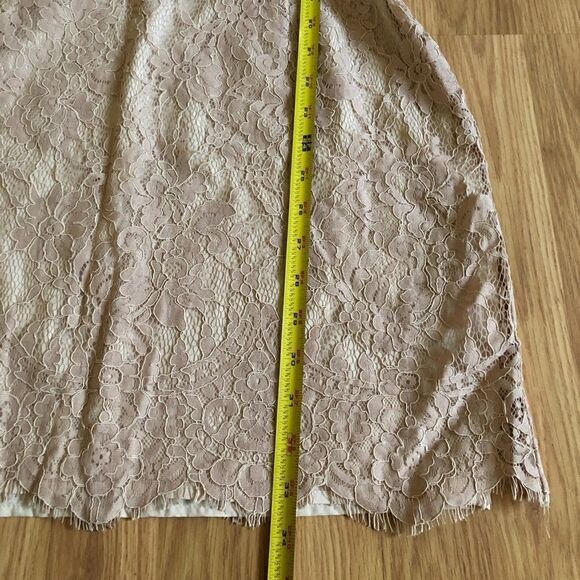 NWT TOBI Dusty Rose Lace Mini Party Dress - Picture 5 of 9